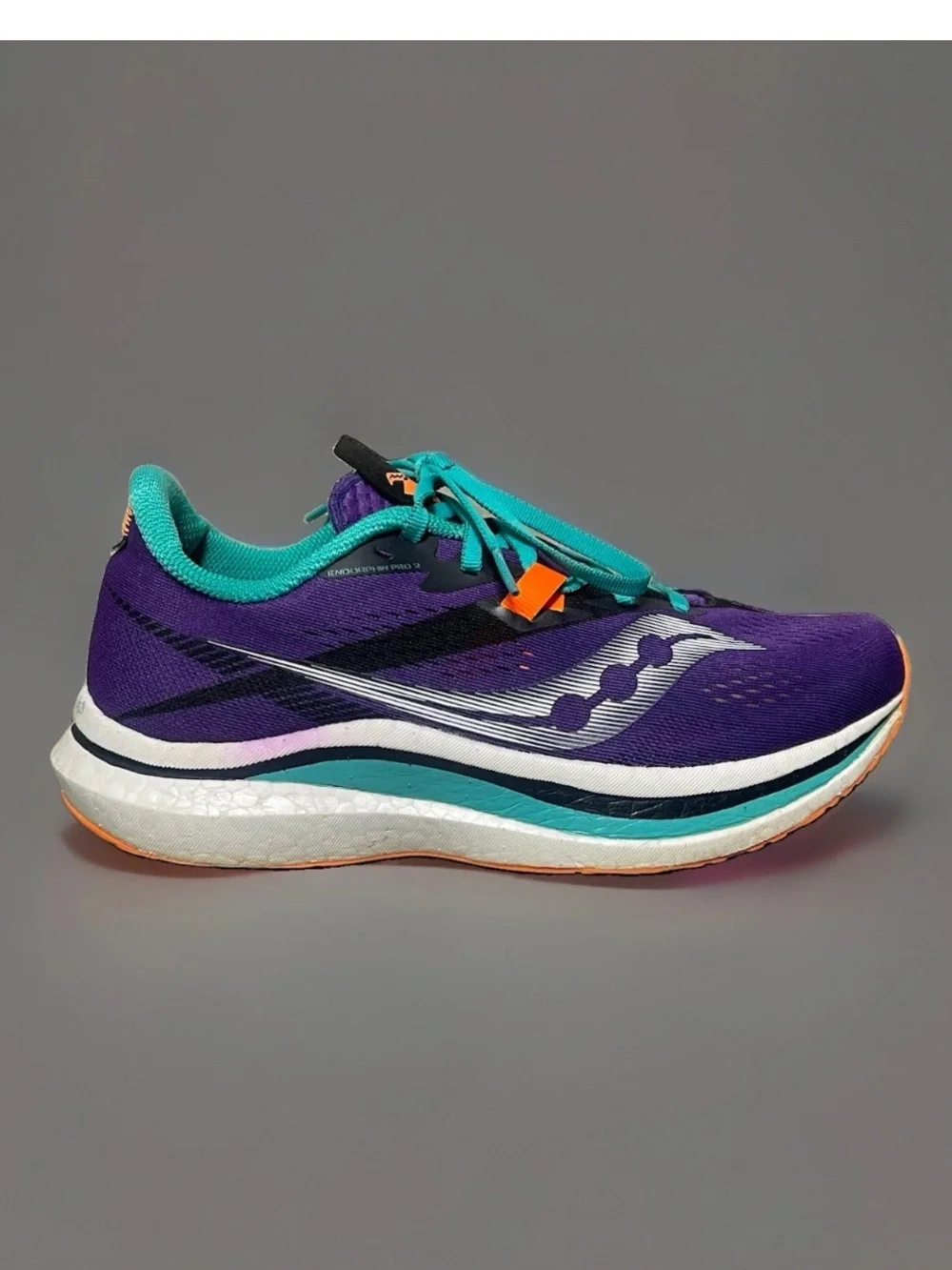 Saucony Endorphin Pro 2 Women’s Purple Running Shoes Size 9